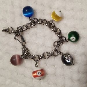 Vintage Moschino "Time for Pool" watch